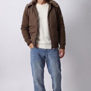 CAMPERA MANGA TEJIDA