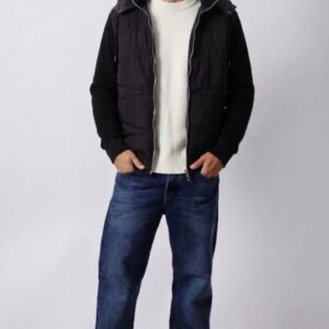 CAMPERA MANGA TEJIDA