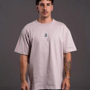 REMERA LILA C/BORDADO