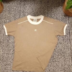 REMERA COMBINADA BORDADA