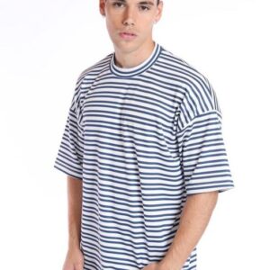 REMERA WAFLE RAYADA