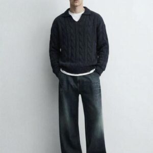 SWETER CHOMBA TRENZADA