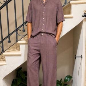 PANTALON LINO CON/CAMISA